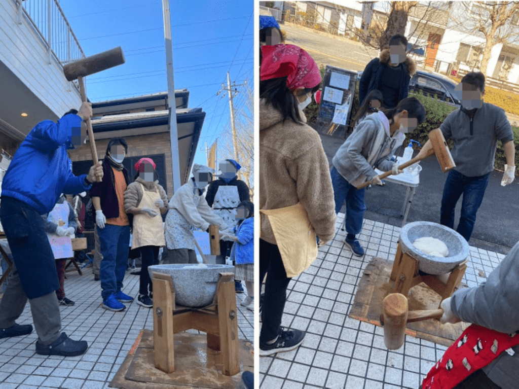 なみ家新春朝市