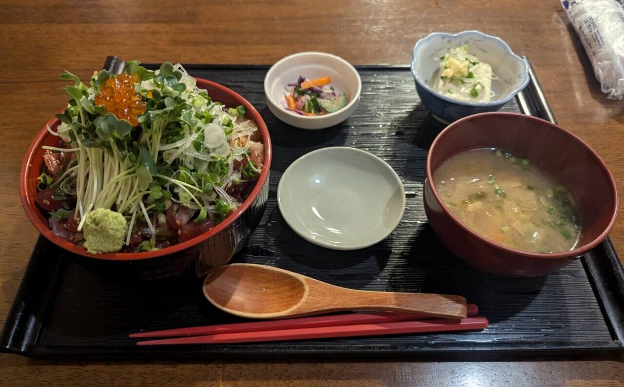 風流　海鮮漬け丼定食