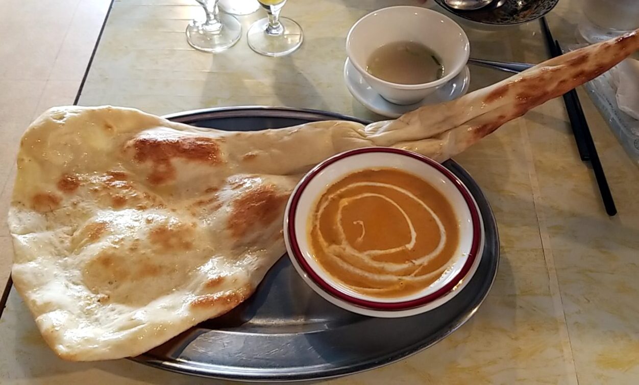サティー　チキンカレー＆ナン
