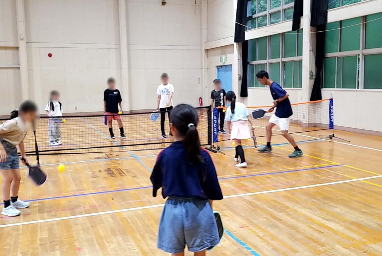 草ぶえの丘ピックルボール体験会1