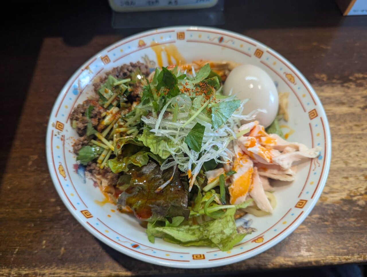 らぁめんひろりん　淡坦和え麺