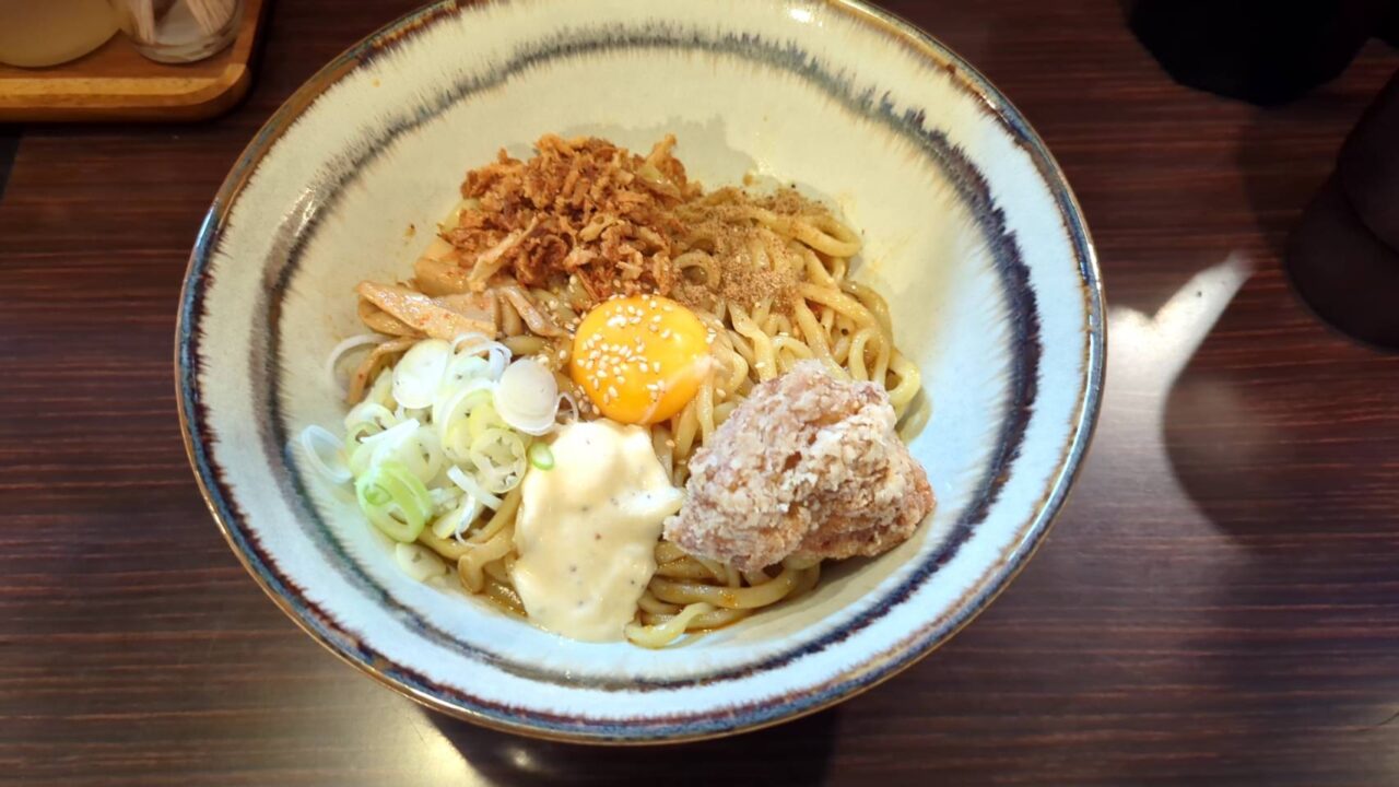 麺屋赤鬼　油そば赤鬼