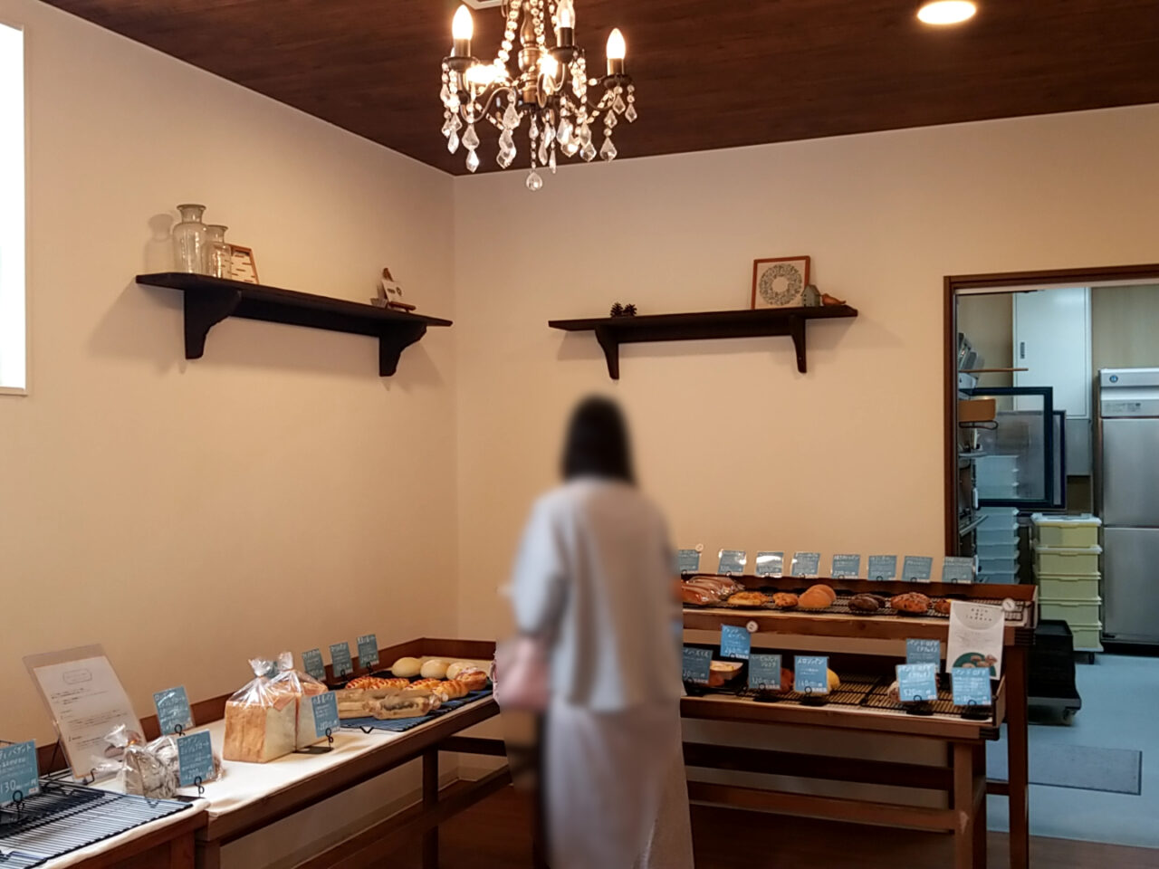 小鳥パン　店内