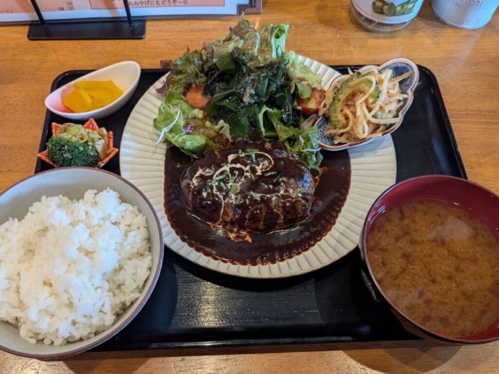 スミカ　日替わりハンバーグ定食