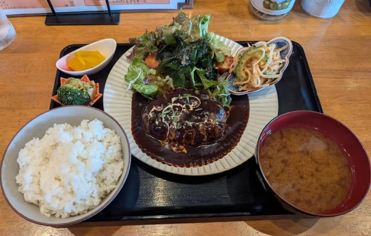 スミカ　日替わりハンバーグ定食