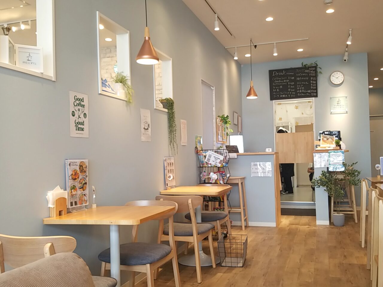 misora cafe　店内