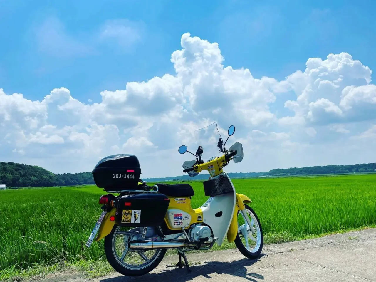 千葉カブ愛好会　110CUBさんの愛車