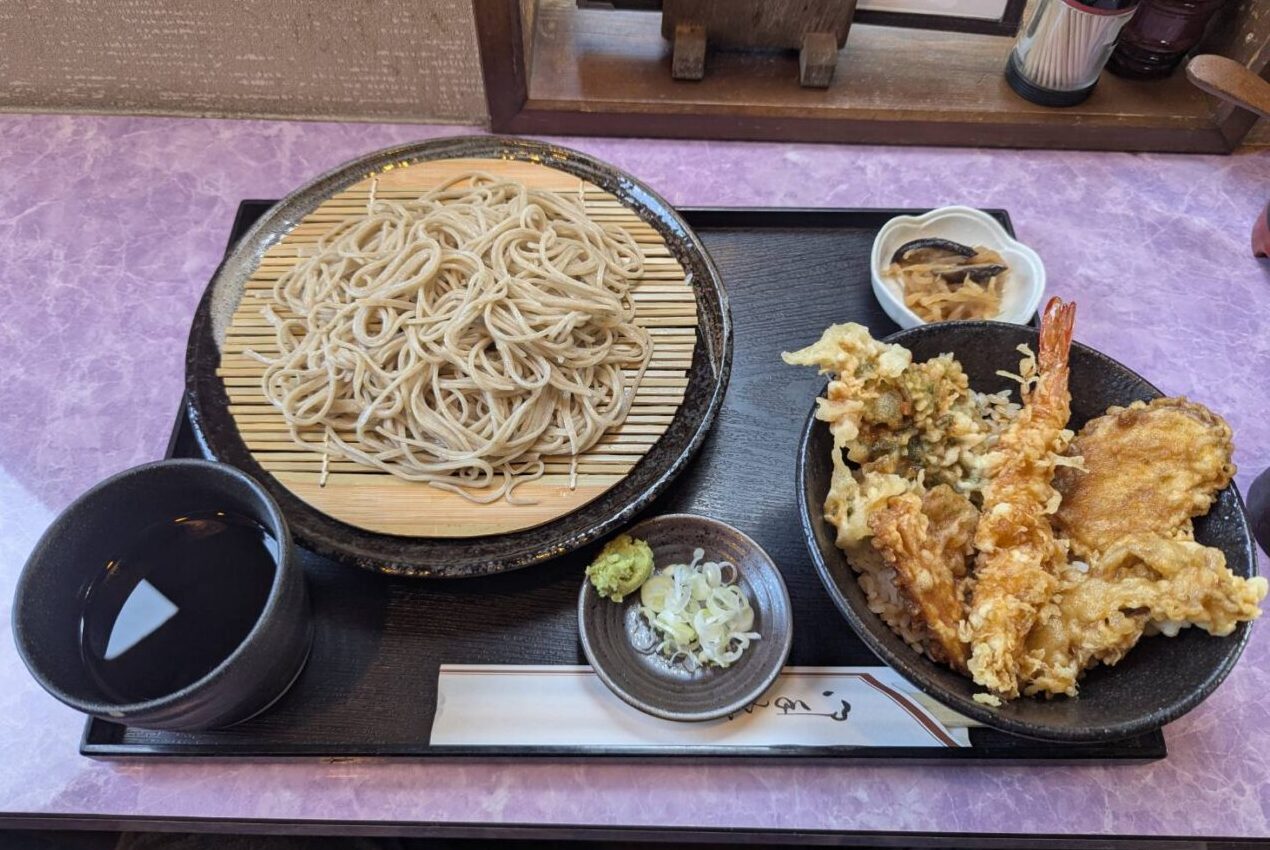 静和屋　天丼セット