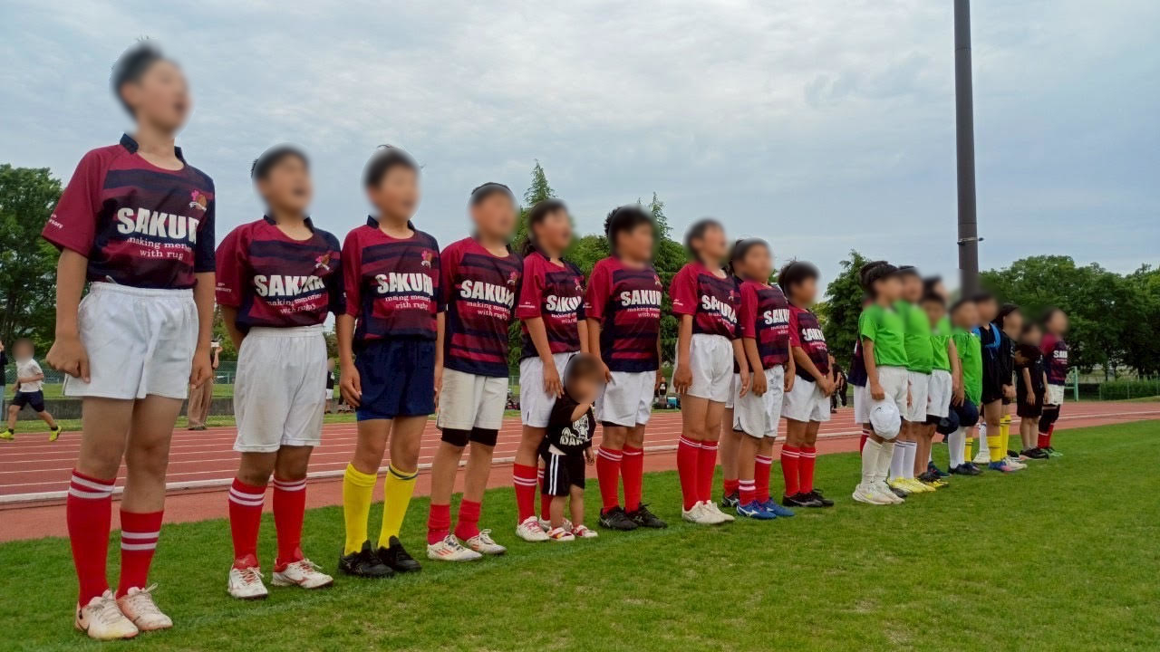 佐倉ラグビースクール　整列
