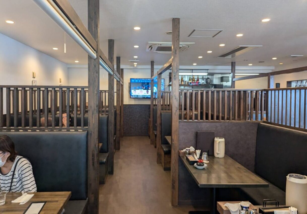 喜多方食堂 麺や玄　店内