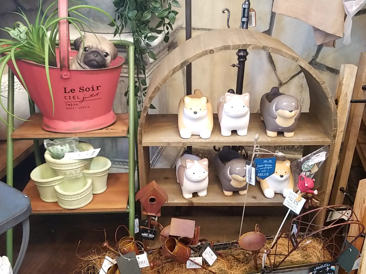 ケイズビレッジ　ガーデニング雑貨　犬