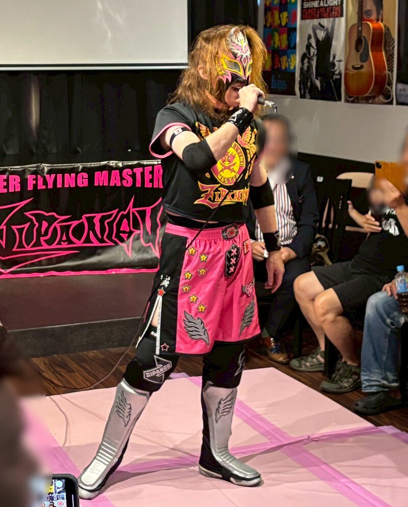 佐倉マットプロレス　マイク