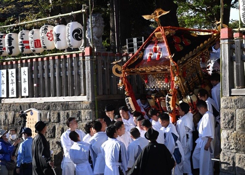 佐倉の秋祭り　麻賀多神社