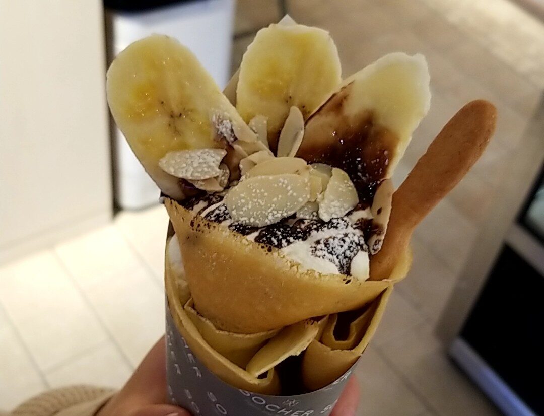 ソッケル　チョコバナナクレープ