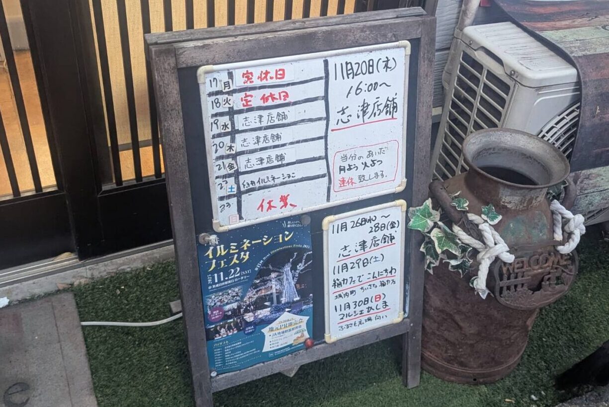 やきとり鈴乃屋 看板