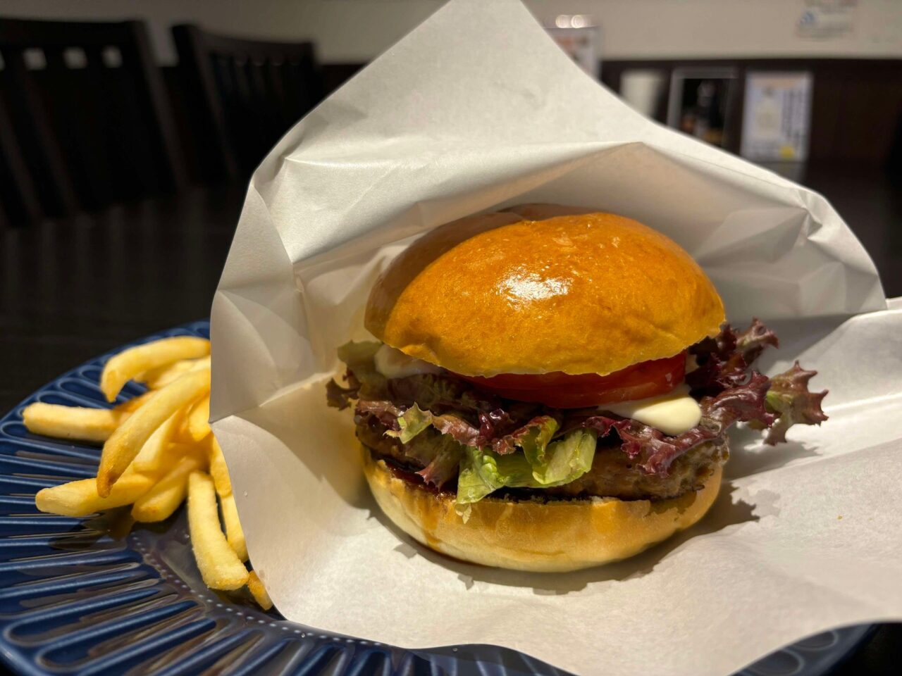 そばカフェ　さんまるいちバーガー