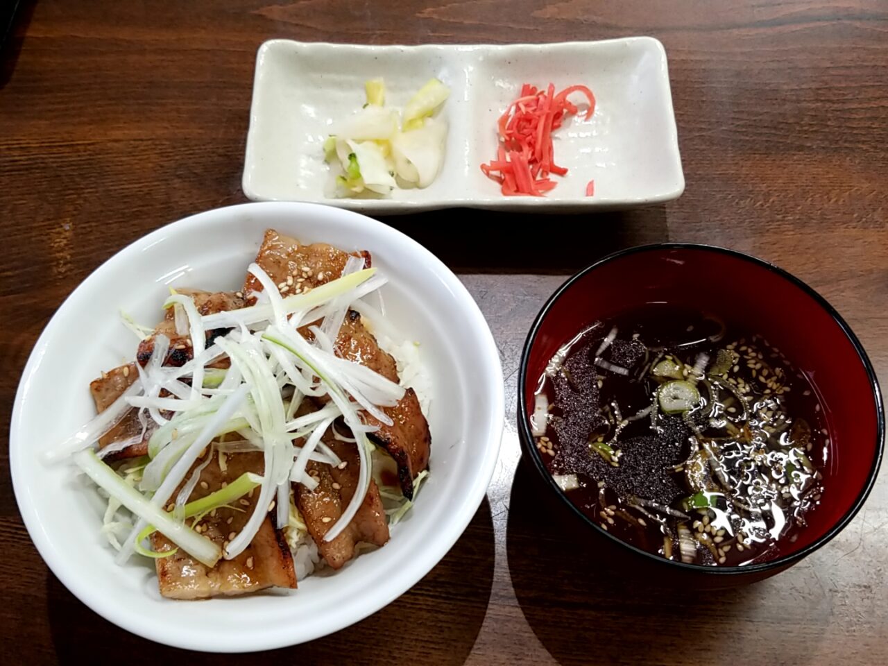 たけひろ　豚丼ハーフ