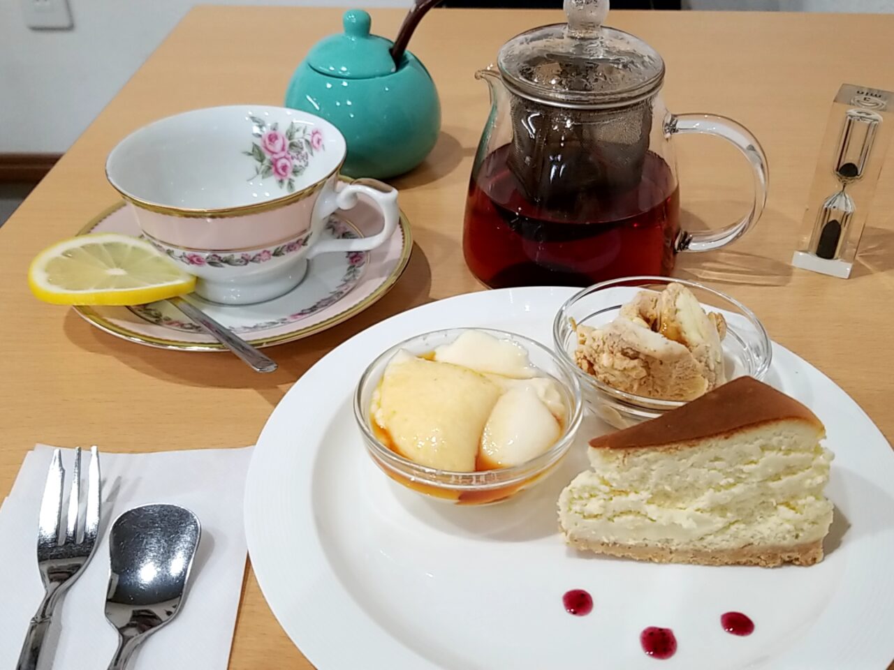 喫茶ハセガワ　デザートセット