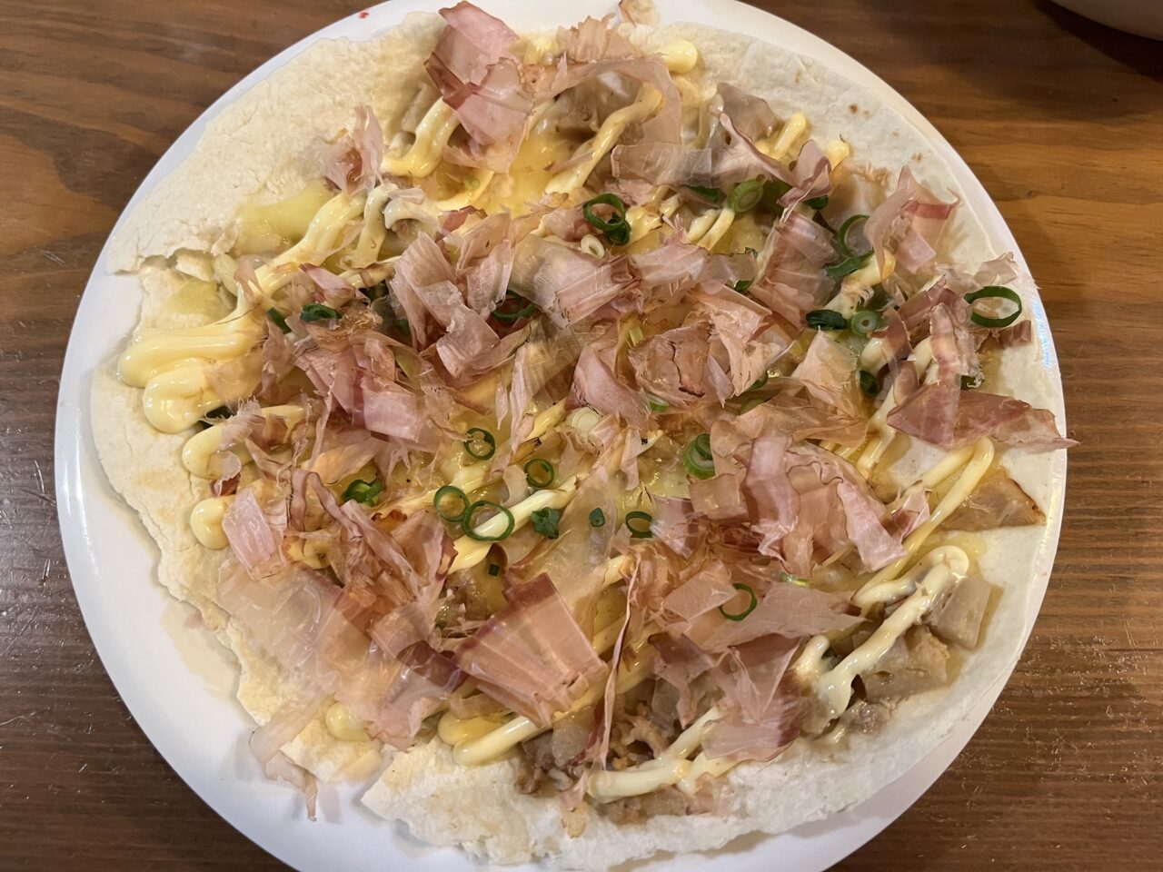 和風肉みそピザ